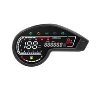 Kilométrique Compteur Vitesse Moto Compteur De Régime Universel Pour Moto, Odomètre Numérique, Indicateur, Jauge D'huile, Kilométrage Total, Tableau Bord Multifonction