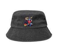KILOPTE Gold%orak Japanese UFŏ%Robot Manga Chapeau bob réglable à Motif Chapeau bob au Design Anime Classique pour Un Usage Quotidien décontracté et Un Cadeau pour Les Fans
