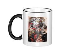 KILOPTE Gold%orak Japanese UFŏ%robot manga Mug en céramique au design classique avec robot Grendizer pour le bureau et la maison. Indispensable pour les fans d'anime 330ml