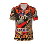 KILOPTE Gold%orak Japanese UFŏ%Robot Manga T-Shirts à Motifs animés Grendizer T-Shirts Classiques au Design robotique pour Un Usage Quotidien et Un Cadeau pour Les Fans Large