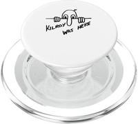 Kilroy était là Pendant la Seconde Guerre Mondiale PopSockets PopGrip pour MagSafe