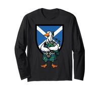 Kilt de Cornemuse d'oie écossaise Manche Longue