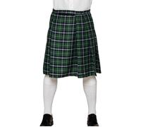 Kilt écossais vert homme - Écosse - Polyester - Adulte - NO NAME