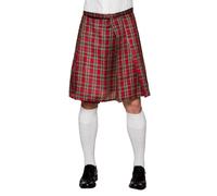 KILT JUPE ÉCOSSAISE TARTAN ROUGE 60CM HOMME