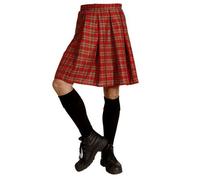 Kilt Jupe Écossaise Tartan Rouge 60cm Homme Rouge