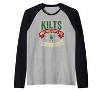 Kilts écossais Good Girls Dont Ask Funny Scotland Tradition Manche Raglan