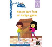 Kim et Tom Début de CP niveau 1 - Kim et Tom font un escape game - Alice Turquois - Hatier - broché - Scolaire / Universitaire