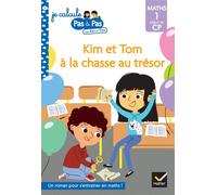 Kim et Tom Maths 1 Début de CP - Kim et Tom à la chasse au trésor - Alice Turquois - Hatier - broché - Scolaire / Universitaire
