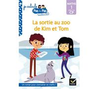Kim et Tom Maths 1 Début de CP - La sortie au zoo de Kim et Tom - Alice Turquois - Hatier - broché - Scolaire / Universitaire