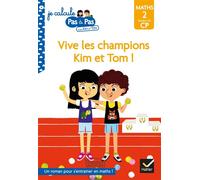 Kim et Tom Maths 2 Milieu de CP - Vive les champions Kim et Tom ! - Alice Turquois - Hatier - broché - Scolaire / Universitaire