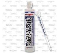 KIM i-tec Mortier d'injection chevilles chimiques haute performance, avec buse mélangeuse, gris, Contenu : 300 ml