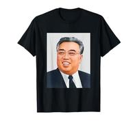 Kim Il Sung Dictateur Communiste Corée du Nord T-Shirt