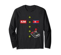 Kim Jong Un Costume Shirt Corée du Nord T-Shirt Manche Longue