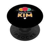 Kim Joyeux Anniversaire Slogan PopSockets PopGrip Adhésif