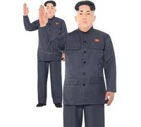 Kim Jung Un Coréen Rocket Lanceur Dictateur President Hommes Fantaisie Costume M