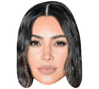 Kim Kardashian (Long Hair) Big Head. Masque plus grand que nature.
