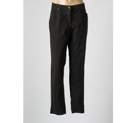 kim pantalons femme de couleur noir 48