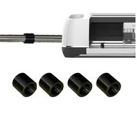 Kimalab Lot de 4 tapis de roue de rechange pour machine Cricut Maker/Cricut, tapis de roue en caoutchouc