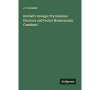 Kimball's Oswego City Business Directory and Pocket Memorandum Combined