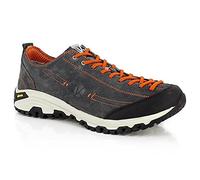 Kimberfeel FOLIN Chaussure Outdoor/Multi activité en croute de cuir dotée d'une semelle Vibram avec profil montagne, Orange, 44 EU