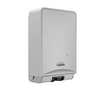 Kimberly-Clark Professional Icon™ Distributeur Automatique de Savon et de désinfectant (53694), avec façade argentée en mosaïque ; 1 Distributeur et Une Plaque Frontale par boîte