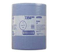 Kimberly-Clark WYPALL L20 7356 Chiffon de nettoyage 2 couches bleu L380×I350 env. mm 1 rouleau x 1000 pièces Quantité:1