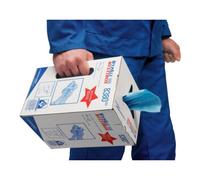 Kimberly-Clark WYPALL X 60 8380 Chiffon de nettoyage L420×I245 env. mm bleu Carton Quantité:1