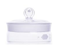 Kimble, Lot de 2 bouteilles de pesée cylindriques, forme basse, 70 x 33 mm, 82 ml