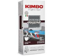 Kimbo 220 Capsule Compatibili Nespresso® Original | Intenso Napoletano | 22 Confezioni da 10 Capsule | Intensità 12/13 | Tostatura Scura | Note di Cacao Fondente e Spezie | Totale 220 Capsule