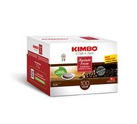 Kimbo 300 dosettes de café compostables ESE, moulu frais