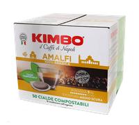 CAFÉ KIMBO AMALFI - Box 50 DOSETTES ESE44 7.3g