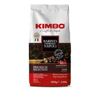 Café en grains Kimbo Espresso Napoletano, torréfaction foncée, sachet de 1 kg