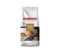 KIMBO - Café Aroma Gold - Café Grain 100% Arabica - Café Italien Authentique - Intensité 9 / Medium-Dark Roast - Paquet de 250 g