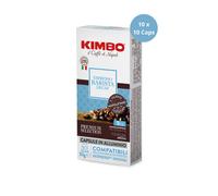 KIMBO Café capsules Nespresso Décaféiné x10 capsules 55g
