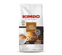 KIMBO - Café Crema Classico - Grain Italien Authentique - Intensité 7 / Light Roast - Lot de 6 Paquets de 1 kg