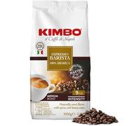 KIMBO - Café Espresso Barista - Café Grain 100% Arabica - Café Italien Authentique - Intensité 9 / Medium Roast - Paquet de 1 kg