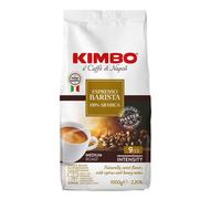 KIMBO - Café Espresso Barista - Café Grain 100% Arabica - Café Italien Authentique - Intensité 9 / Medium Roast - Paquet de 1 kg