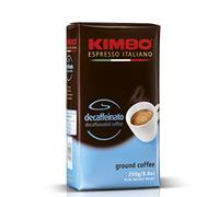 KIMBO - Café moulu en sachet - Décafféiné - Lot 20 x 250g (5kg)
