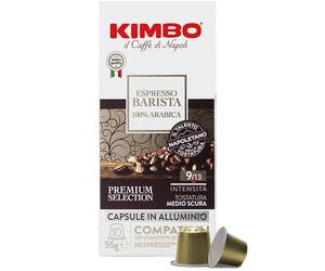 Kimbo Compatible Nespresso - Barista 100% Arabica - 10 Capsules