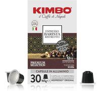 Kimbo Capsules compatibles Nespresso Espresso Barista Ristretto – 30 capsules (165 g)