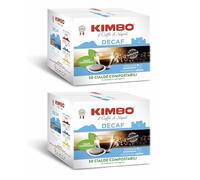 Kimbo Dosettes compostables décaféiné - 100 dosettes