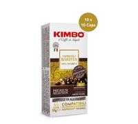KIMBO ESPRESSO BARISTA 100 % Arabica Café capsules Nespresso intensité 9/13 - 10 capsules/55 g