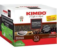 KIMBO Espresso Napoletano - 100 Dosettes E.S.E. 44mm - Qualité Barista (Formula Bar) - Intensité 10/13, Torréfaction Moyenne-Foncée - Café Italien Corsé & Crémeux
