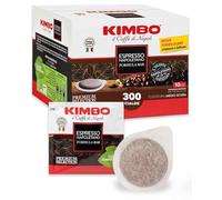 KIMBO Espresso Napoletano - 300 Dosettes E.S.E. 44mm (3 x 100) - Qualité Barista (Formula Bar) - Intensité 10/13 - Format XXL Idéal Bureau et Famille