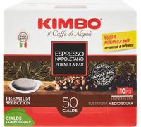 Kimbo Espresso Napoletano Kaffee in Beuteln zu 50 Stück.