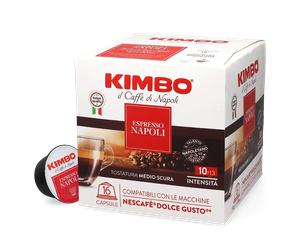 Kimbo | Espresso Napoli - 16 capsules pour Dolce Gusto