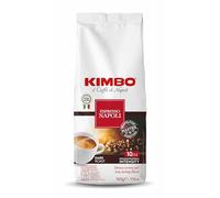 KIMBO - Espresso Napoli - Café en Grain Arabica Et Robusta - Italien Authentique - Intensité 10 / Dark Roast - 500 g
