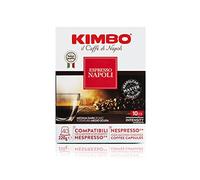 Kimbo - Fabriqué en Italie - CAPSULE NC FORMAT FAMILIAL NAPOLI x 40-4 Paquets