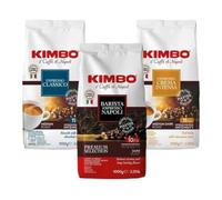 Kimbo Famiglia Set Dégustation Café en Grains