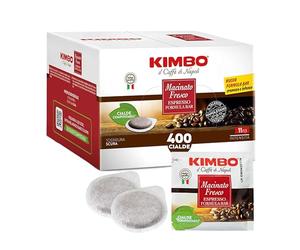Kimbo Fresco 400 capsules ESE 44 mm pur café torréfié en Italie